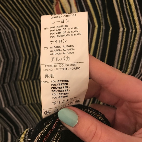 Missoni Designer Knit Dress Cowl Neck - Picture 8 of 8